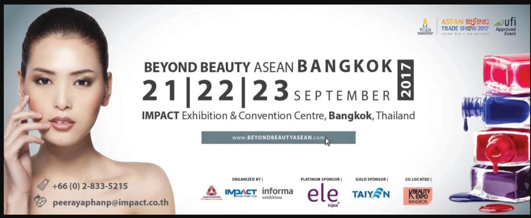 Beyond Beauty Events Thailand 2017